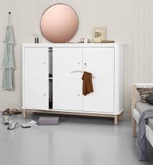 Schrank furniture oak wall units oak bar cabinets. Oliver Furniture Wood Multi Schrank 3 Turig Weiss Eiche Romy Kindermobel
