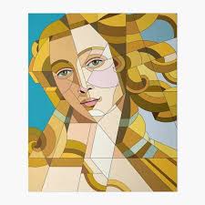 "The Birth of Venus (detail of face)