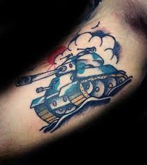 Featuring world class sterile, vegan friendly, vibrant tattoo ink, artist series, and tattoo aftercare products from intenze tattoo ink. 60 Tank Tattoos For Men Armored Vehicle Ink Ideas