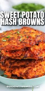Hash brown menjadi menu utama sewaktu memilih sarapan pagi. Hashbrowns Ubi Keledek Sweet Savory Resepi