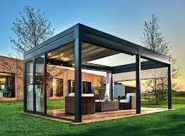 35 Best Modern Pergola Design Ideas For Relaxing Spaces On Your Home Yard Decor It S Modern Pergola Modern Pergola Designs Aluminum Pergola