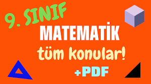 9 Sinif Ve Tyt Matematik Video Anlatim Pdf Dokuman Yeni Mufredat Ozeldersci Matematik Mufredat Sinif