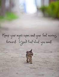 Keep Your Eyes Open And Your Feet Moving Forward You Ll Find What You Need 3 Inspirational Words Quotes Words