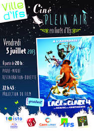 La dérive des continents streaming vf , alors que scrat poursuit inlassablement son gland avec toujours autant de malchance, il va cette fois provoquer un bouleversement d'une ampleur planétaire… le cataclysme continental qu'il déclenche propulse. Cine Plein Air L Age De Glace 4 La Derive Des Continents Ifs 14123 Ven 05 Juil 13 Spectable