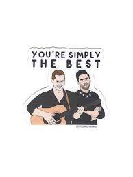 Schitt's creek is a comedy, —that's something no one can deny — but it's also extremely emotional. Schitt S Creek Vinyl Sticker Simply The Best Iluvthatstore Com