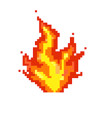 Fire Pixel Art Maker Pixel Art Pattern Pixel Art Minecraft Pixel Art