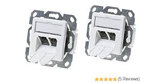 Datenanschlussdose kupfer datenanschlussdose lwl datenanschlusseinheit. Elektromaterial Heimwerker Telegartner Datenanschlussdose Cat6a 2 Fach Alpinweiss Sonstige Av Extended Com