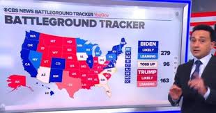 Battleground Tracker Biden Leads Trump Needs Election Day Surge To Win Cbs News