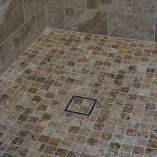 Aqva 5 In L Tile Insert Square Stainless Steel Shower Drain Lowes Com Shower Drain Tile Shower Drain Floor Drains