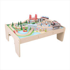Simply browse an extensive selection of the best train table set and filter by best match or price to find one that suits you! Bigjigs City Train Set And Table Bjt045 Rainbow Wood