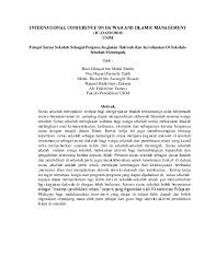 Kertas kerja majlis sambutan maulidurrasul 1435h / 2014m. Pdf Fungsi Surau Sekolah Sebagai Penjana Kegiatan Dakwah Dan Kerohanian Di Sekolah Sekolah Menengah Nor Hayati Fatmi Talib Academia Edu