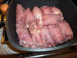 Schweinerouladen Mit Schinken Und Kase Gefullt Rezept Rezept Schweinerouladen Schinken Und Kase Rezepte