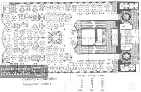 constellation dining room seating chart celebrity cruises