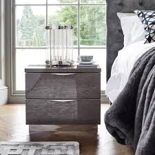 Lutyen Small Bedside Table Grey Taupe Barker Stonehouse Small Bedside Table Small Bedside Large Bedside Tables