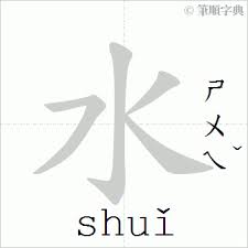 水的筆順 水 的筆劃順序動畫演示國字 水 怎麼寫 筆順字典 home decor decals home decor decor