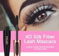 2 Pack 4D Silk Fiber Lash Mascara, Long Lasting Eyelashes, Lengthening and  Thick, Waterproof & Smudge-Proof, All Day Exquisitely Full