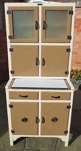 Tall storage cabinets with doors; Vintage Retro 1950s 1960s Tall Kitchen Cabinet Cupboard By Ladylove 465453498