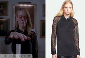 Scandal saison 3 episode 13 disponible aussi en téléchargement: American Horror Story Season 3 Episode 13 Cordelia S Lace Sleeve Blouse Shop Your Tv