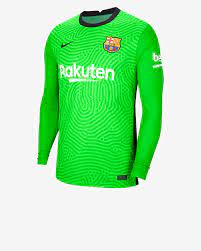 Stand proud and join in with the chant of 'més que un club' and see your team all the way through the la liga this year. F C Barcelona 2020 21 Stadium Goalkeeper Men S Football Shirt Nike Ae