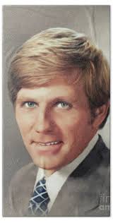 Gary Collins, Vintage Actor #2 Beach Towel by Esoterica Art Agency