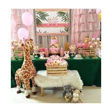 Safari Theme Baby Shower Baby Shower Party Ideas Photo 1 Of 12 Catch My Par Baby Shower Safari Theme Baby Girl Shower Themes Safari Baby Shower Decorations
