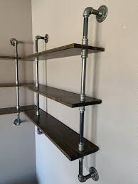 Black industrial steel pipe shelf bracket, black finish is 1.05 inch x 10.8 inch. Pin On Stil Loft