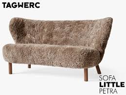 Eames lounge chair and ottoman herman miller. Tradition Little Petra Sofa Schaffell Sahara Braun Vb2 Viggo Boesen