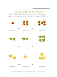 Maybe you would like to learn more about one of these? Summer Addition Worksheet All Kids Network