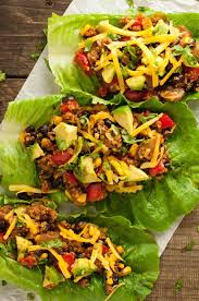 Taco Vegetarian Lettuce Wraps Recipe Vegetarian Lettuce Wraps Healthy Recipes Vegetarian Dishes