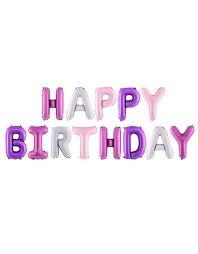 Pngkit selects 1274 hd happy birthday png images for free download. Pink Happy Birthday Foil Balloon Set Momo Party