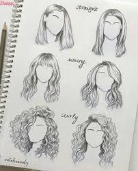 59 Ideas Hair Drawing Tutorial Beauty Pencil Art Drawings How To Draw Hair Art Drawings Sketches