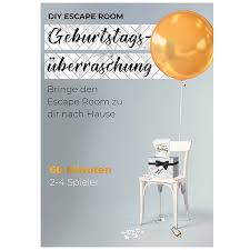 10.000 ideen von action bis wellness & romantik 3 jahre gültigkeit. Diy Escape Room Geburtstagsuberraschung Escape Room Spiele