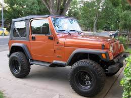 2001 Jeep Tj 40l Automatic Ac Pro Comp 4 Stage 1 Lift Bfg 33x125 Mud Terrain Tires Jeep Tj Jeep Wrangler Tj Jeep Truck