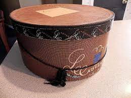 Hat Box Vintage Lee S Adventure 1930 S Etsy Vintage Hat Boxes Hat Box Vintage