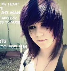 Short emo hairstyle with bright bangs. 25 Groovy Short Emo Hairstyles Slodive Short Emo Hair Emo Haircuts Emo Hair