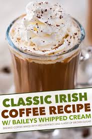 If you don't have irish whiskey, substitute bourbon. Irish Coffee With Boozy Whipped Cream The Chunky Chef