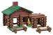 Childhood Abraham Lincoln Log Cabin
