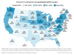 That being said, the average debt is just over $11,000, but 11% still default on their payments. Us States With The Highest College Graduation Rates