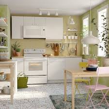 Knoxhult Kitchen White Ikea In 2020 Kitchen Solutions White Kitchen Straight Kitchen