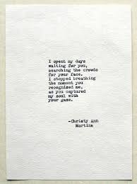 Soulmates Love Poem Soul Mates Gifts Typewriter Poetry Romantic Decor For Wedding Or Anniversa Love Poems For Him Quotes Love Quotes