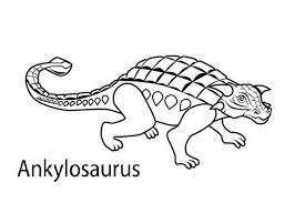 This coloring page features a picture of ankylosaurus ankylosaurid dinosaur to color. Ankylosaurus Picture Of An Ankylosaurus Coloring Page Online Coloring Pages Dinosaur Coloring Pages Coloring Pages