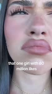 that one girl with 60 million likes in just 15 days#fyp #foryoupage