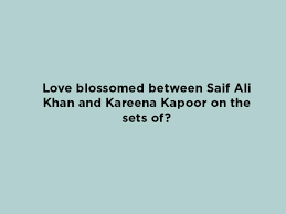It's a cross between 'bombay' and … Bollywood Relationships Trivia