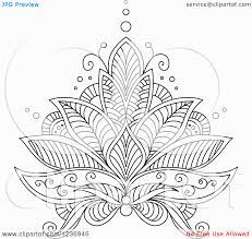 Click on the image for a larger version. Lotus Flower Coloring Pages Coloring Home