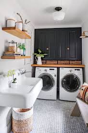 30 Brilliant Small Laundry Room Decorating Ideas To Inspire You Trendhmdcr White Laundry Rooms Laundry Room Design White Laundry