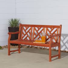 Find your fit material for garden benches product, marvellous prices our users. Vifah Designer Garden Patio Bench V188 The Home Depot