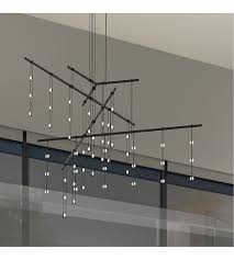 Sonneman suspenders zig zag pendant with diffused cylinders. Sonneman S1d48k Jc06xx18 Ll01 Suspenders Led 61 Inch Satin Black Modular Pendant Composition Ceiling Light
