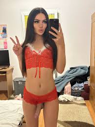 Itsangelbaby beautiful trans woman with big cock - slideshow