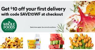 As a prime now shopper at whole foods, you get to be part of a team working for two brands you it's easy to apply on either your computer or smartphone. 10 Off First Whole Foods Delivery Southern Savers