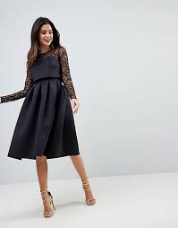 Devi abilitare javascript nel tuo browser per utlizzare le funzioni di questo sito. Asos Vestito Da Cerimonia Con Corpino Corto In Pizzo E Maniche Lunghe Asos